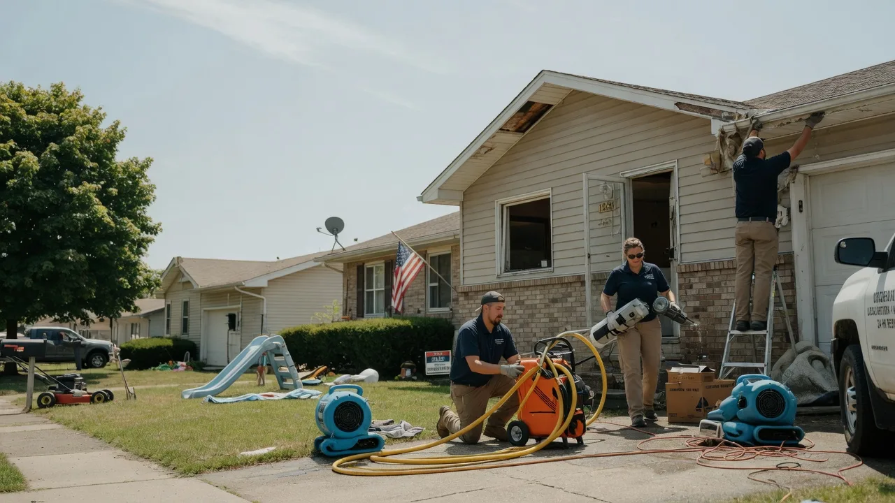 Water Damage Restoration in New Sharon, ME near me